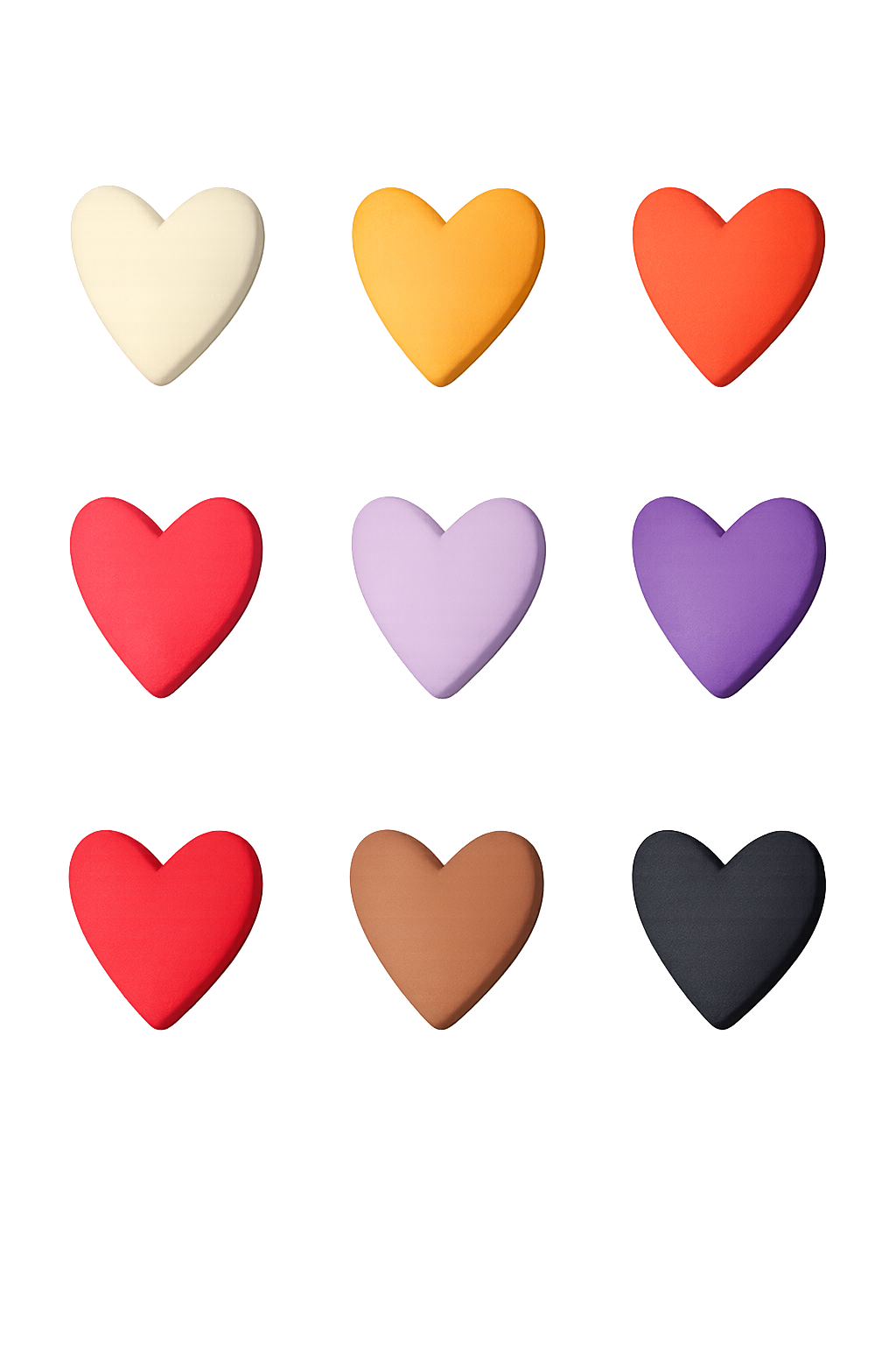 Valentine Heart Studs