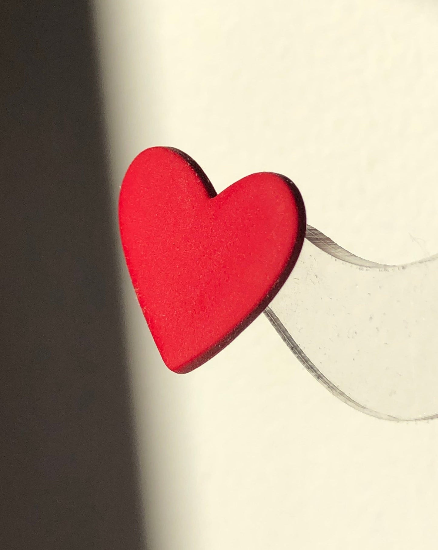 Valentine Heart Studs